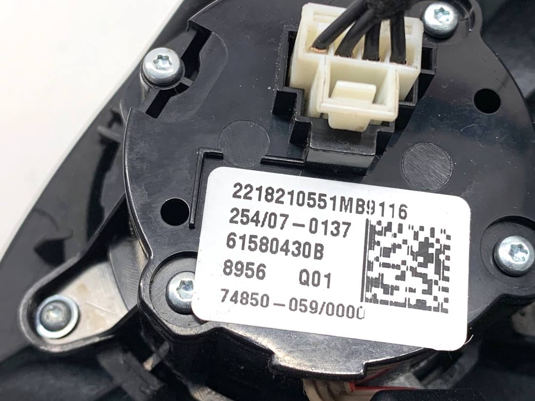Подушка безопасности Airbag Mercedes S W221 2218210551 — фото детали 3