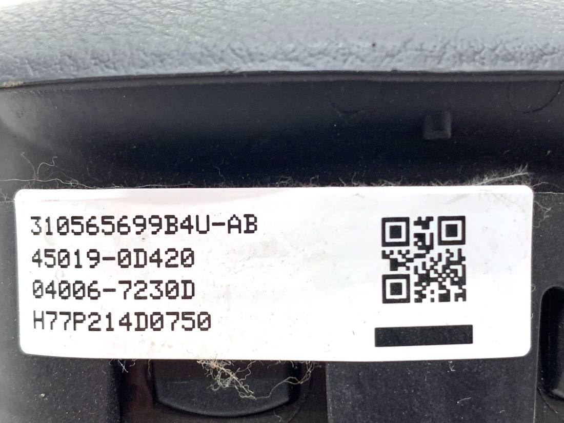 Подушка безпеки Airbag Toyota Yaris 4 45019-0D420 — фото деталі 7