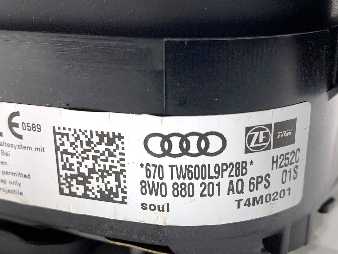 Подушка безпеки Airbag Audi A4 B9 8W0880201AQ — фото деталі 4