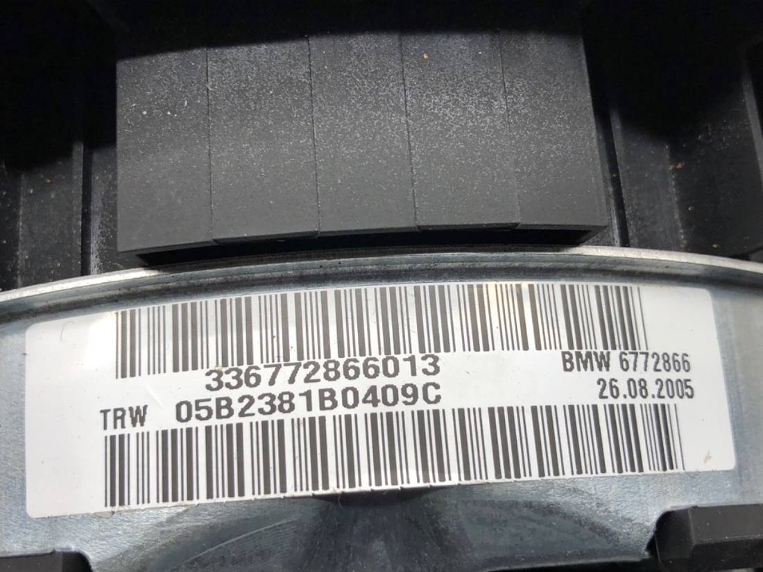 Подушка безопасности Airbag BMW 3 E90 6772866 — фото детали 4