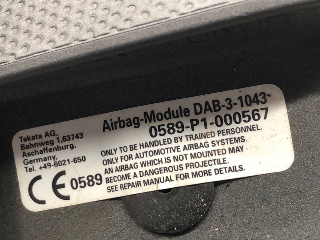 Подушка безпеки Airbag Honda Jazz — фото деталі 5
