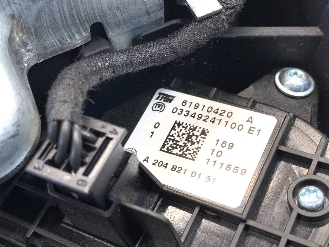 Подушка безпеки Airbag Mercedes E W212 2128600102 — фото деталі 5
