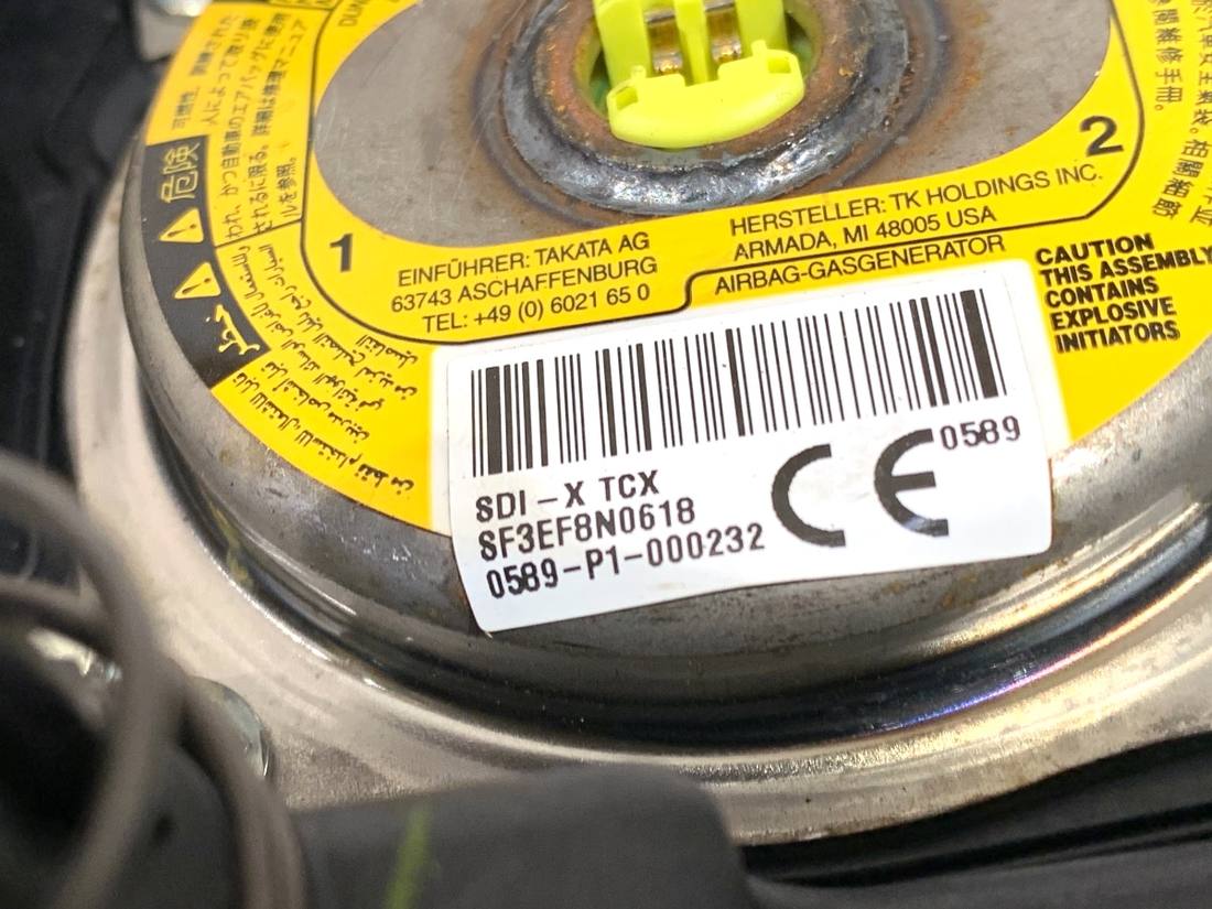 Подушка безопасности Airbag Nissan Micra 0589-P1-000232 — фото детали 4