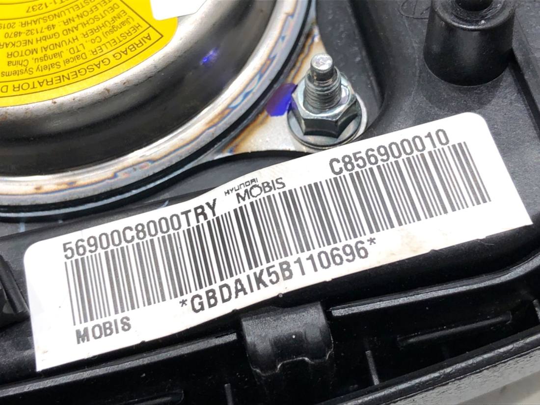 Подушка безпеки Airbag Hyundai I20 56900C8000 — фото деталі 6