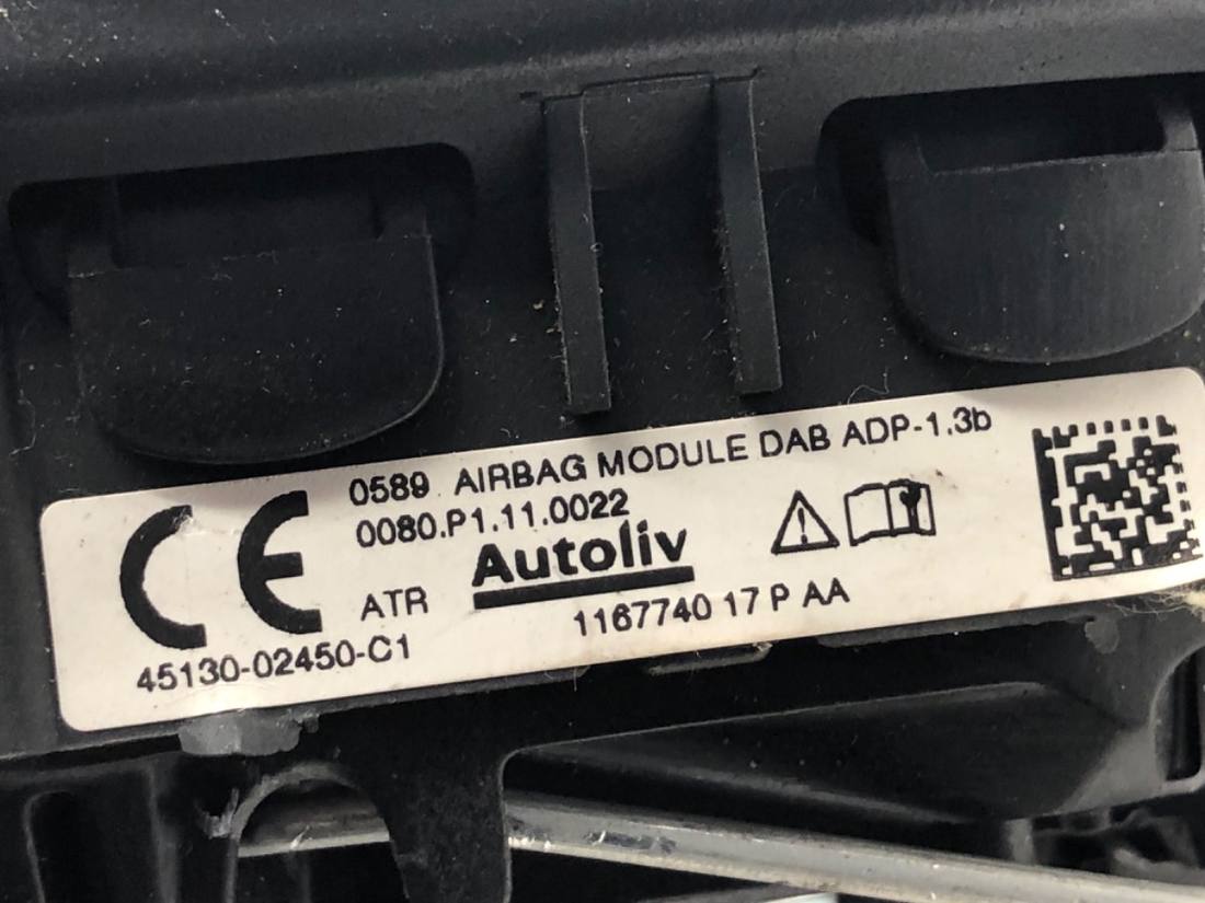 Подушка безпеки Airbag Toyota Auris — фото деталі 5