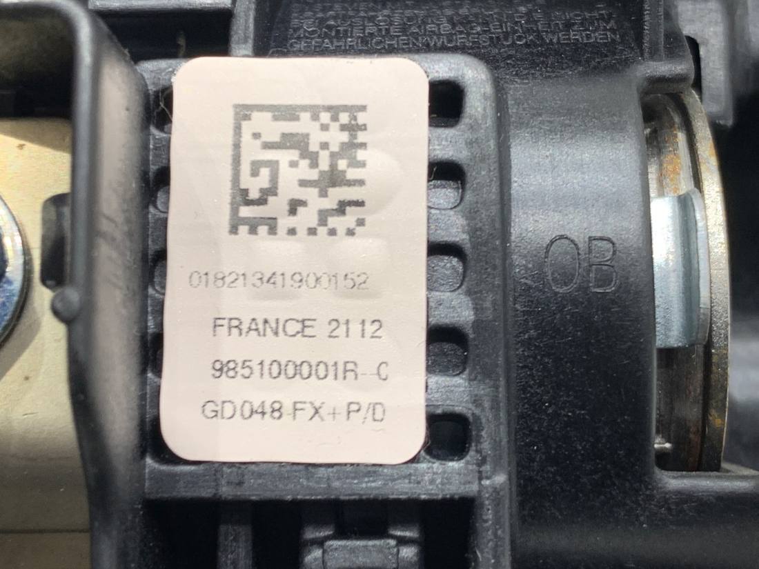 Подушка безпеки Airbag Renault Laguna 985100001R — фото деталі 4