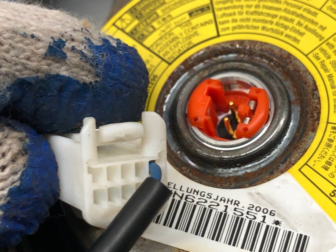 Подушка безопасности Airbag Peugeot 107 — фото детали 4