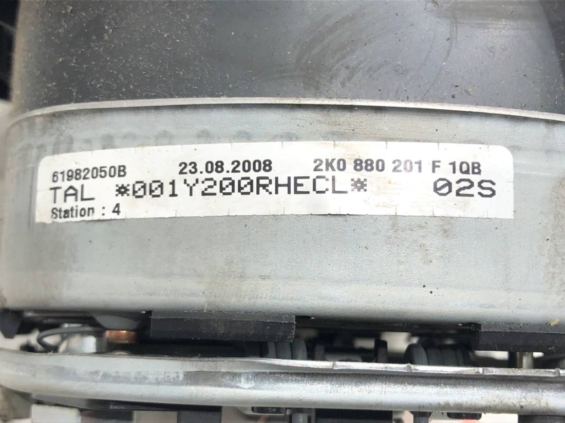 Подушка безпеки Airbag Volkswagen Caddy 2K0880201F — фото деталі 4
