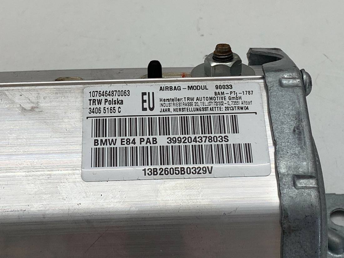 Подушка безпеки Airbag BMW X1 E84 39920437803S — фото деталі 3
