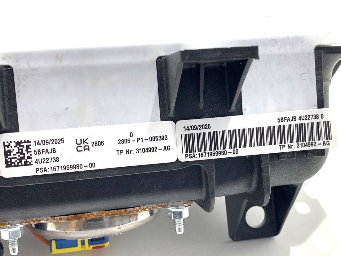 Подушка безопасности Airbag Citroen C3 1671969980 — фото детали 4