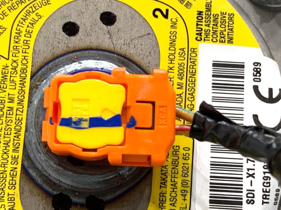 Подушка безопасности Airbag Toyota Auris 307822520 — фото детали 4
