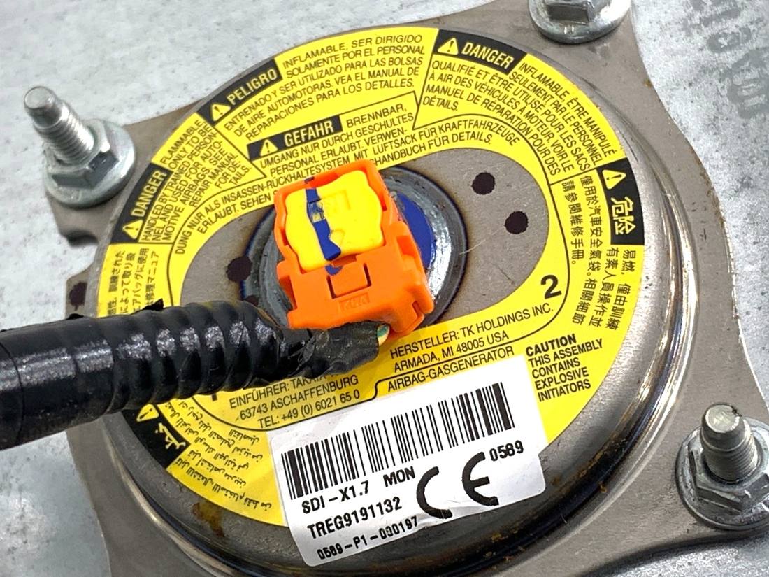 Подушка безопасности Airbag Toyota Auris 307822520 — фото детали 6