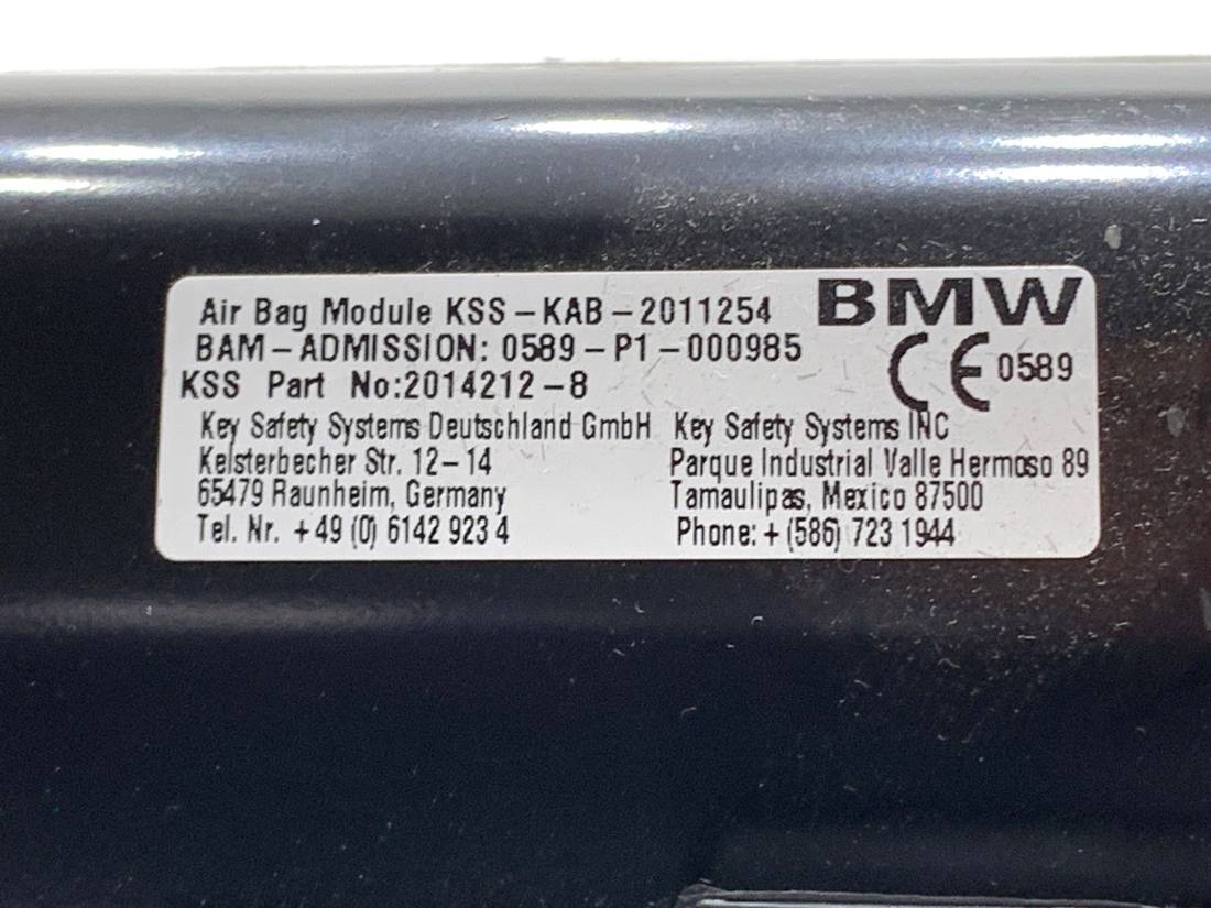 Подушка безопасности Airbag BMW X5 F95 9363845 — фото детали 7