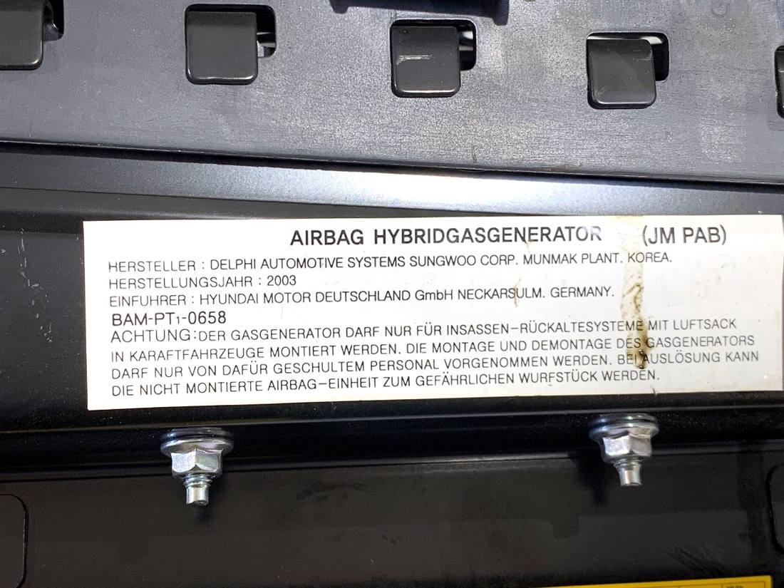 Подушка безпеки Airbag Hyundai Tucson — фото деталі 5