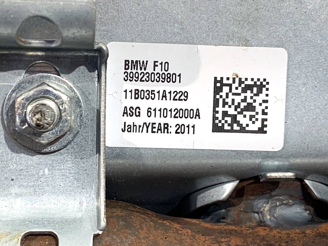 Подушка безопасности Airbag BMW 5 F10 — фото детали 4