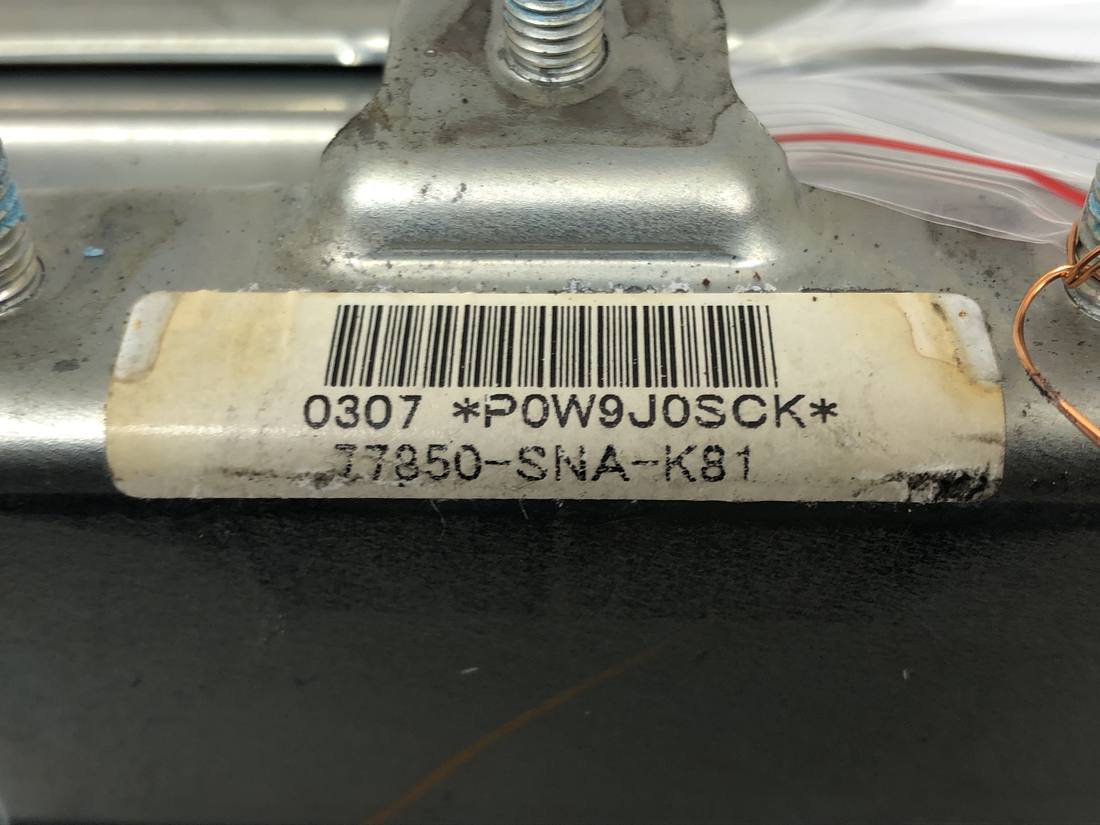 Подушка безопасности Airbag Honda Civic 77850-SNA-K81 — фото детали 4