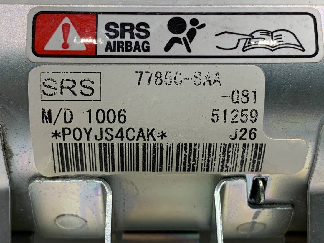 Подушка безпеки Airbag Honda Jazz 77850-SAA-G81 — фото деталі 4