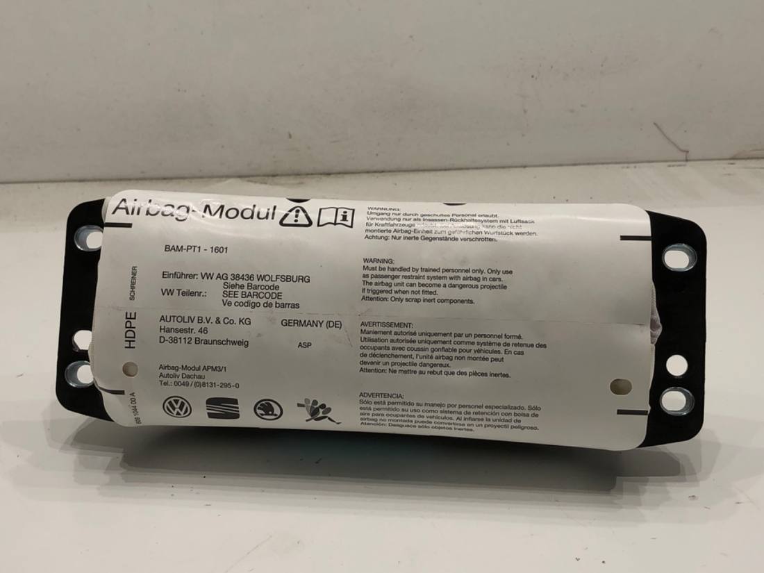 Подушка безпеки Airbag Volkswagen Golf 5 1K0880204L