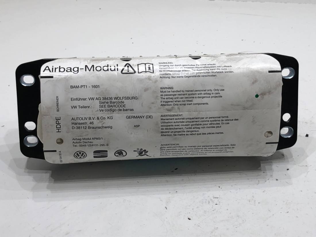 Подушка безпеки Airbag Volkswagen Golf 5 1K0880204L