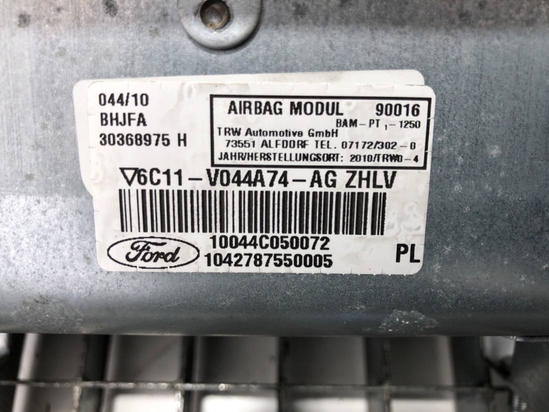 Подушка безпеки Airbag Ford Transit 6C11-V044A74-AG — фото деталі 6
