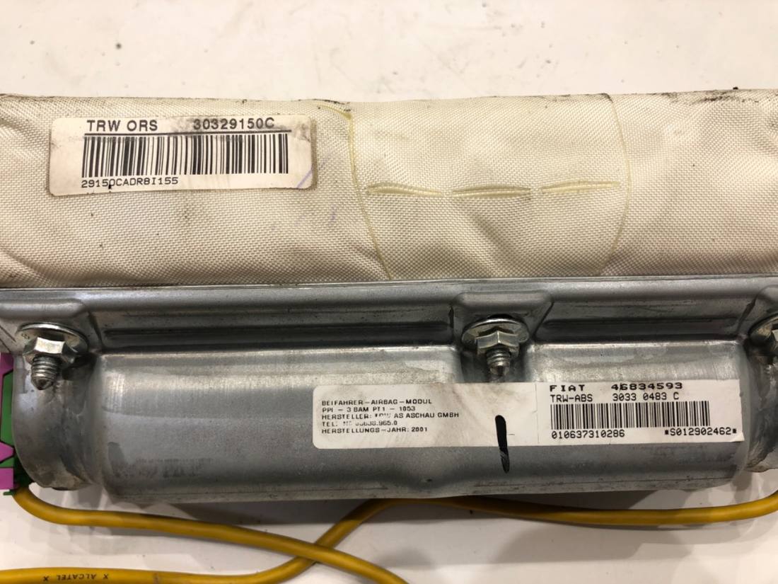 Подушка безпеки Airbag Fiat Stilo 46834593 — фото деталі 5