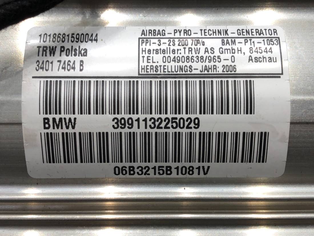 Подушка безпеки Airbag BMW 3 E90 399113225029 — фото деталі 4