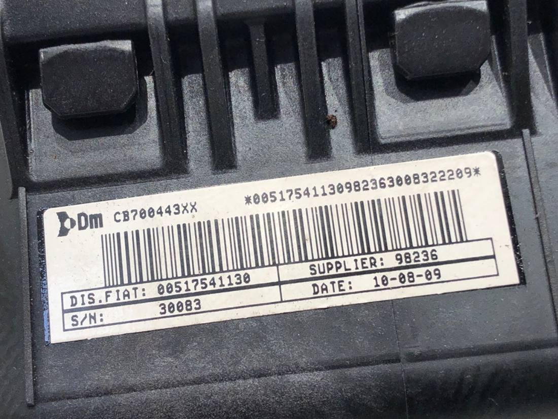 Подушка безопасности Airbag Fiat Linea 00517541130 — фото детали 4