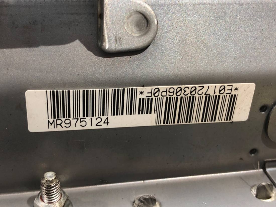 Подушка безопасности Airbag Mitsubishi Outlander MR975124 — фото детали 3