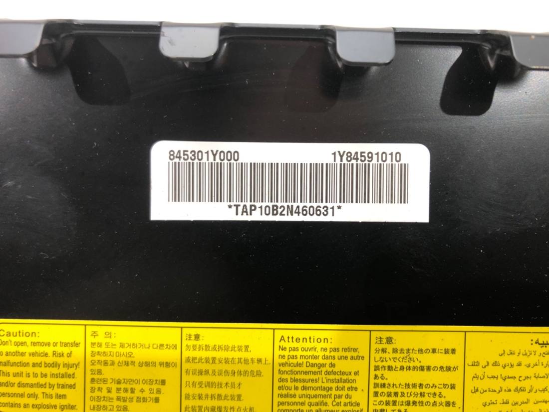 Подушка безпеки Airbag Kia Picanto 845301Y000 — фото деталі 4
