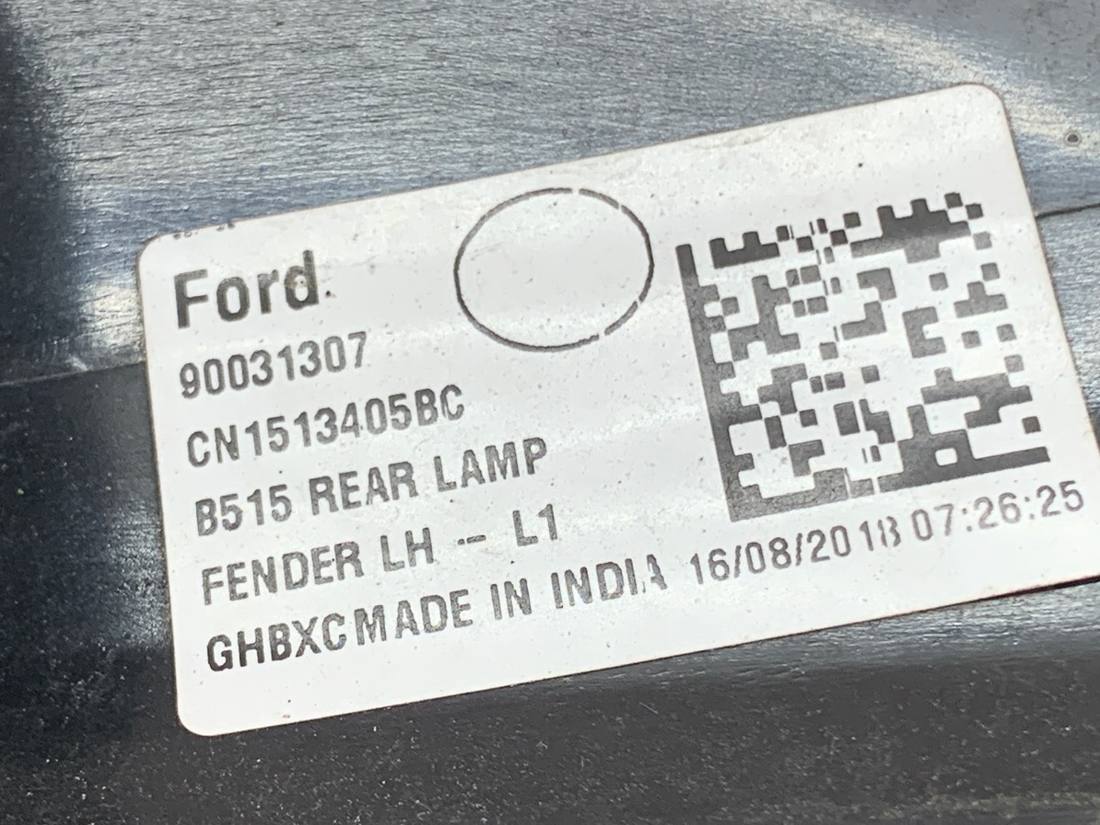 Фонарь задний левый Ford ECOSPORT CN1513405BC — фото детали 4