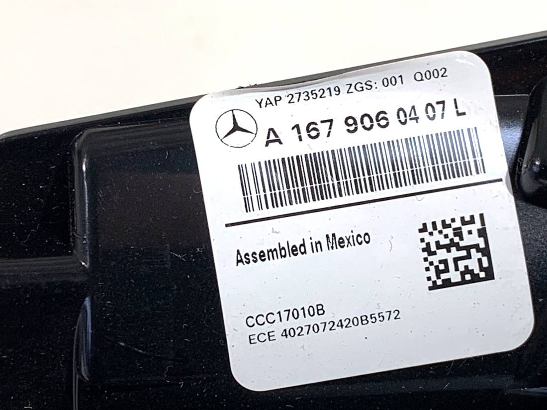 Ліхтар задній лівий Mercedes GLE V167 A1679060407 — фото деталі 4