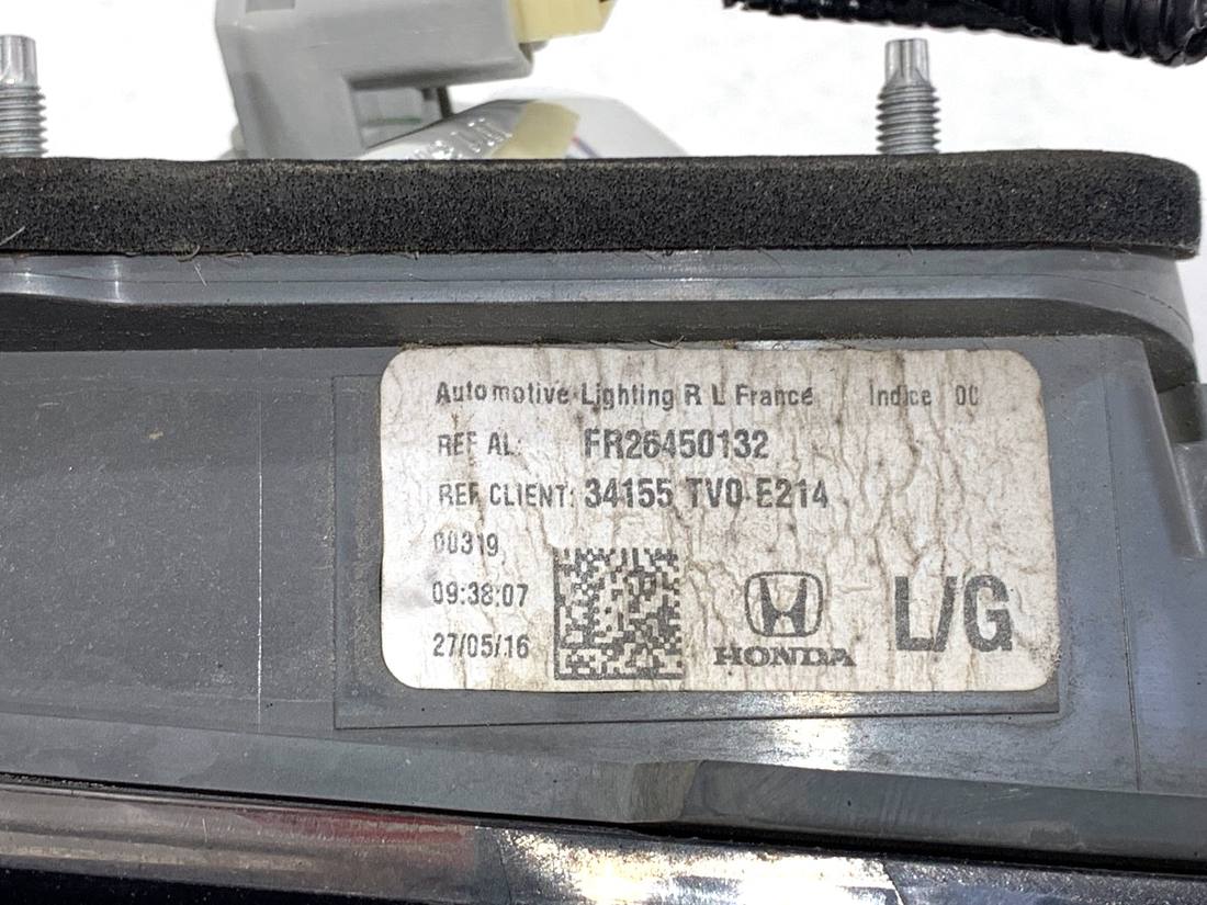 Ліхтар задній лівий Honda Civic 34155TV0E214 — фото деталі 5