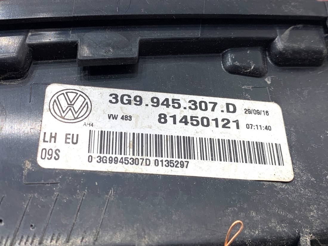 Ліхтар задній лівий Volkswagen Passat B8 — фото деталі 3
