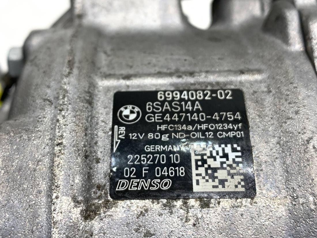 Компрессор кондиционера BMW X4 F98 6994082 — фото детали 5
