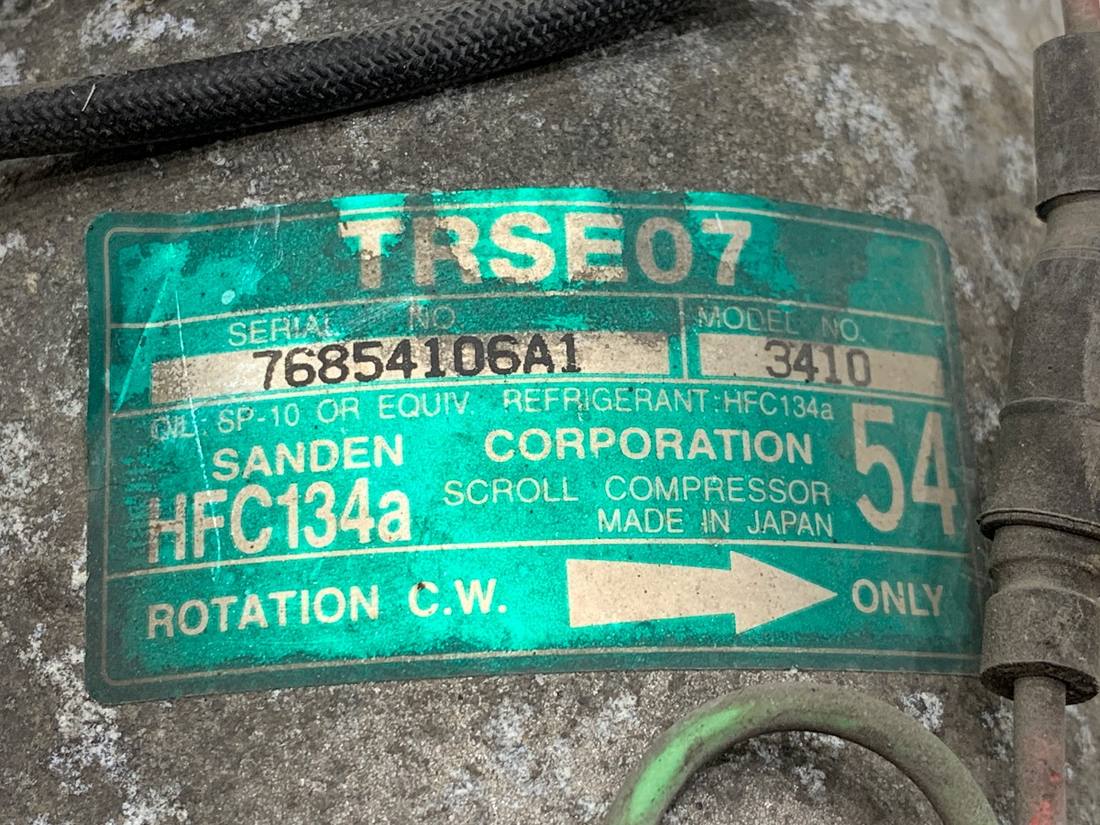 Компресор кондиціонера Honda Civic TRSE07 — фото деталі 4