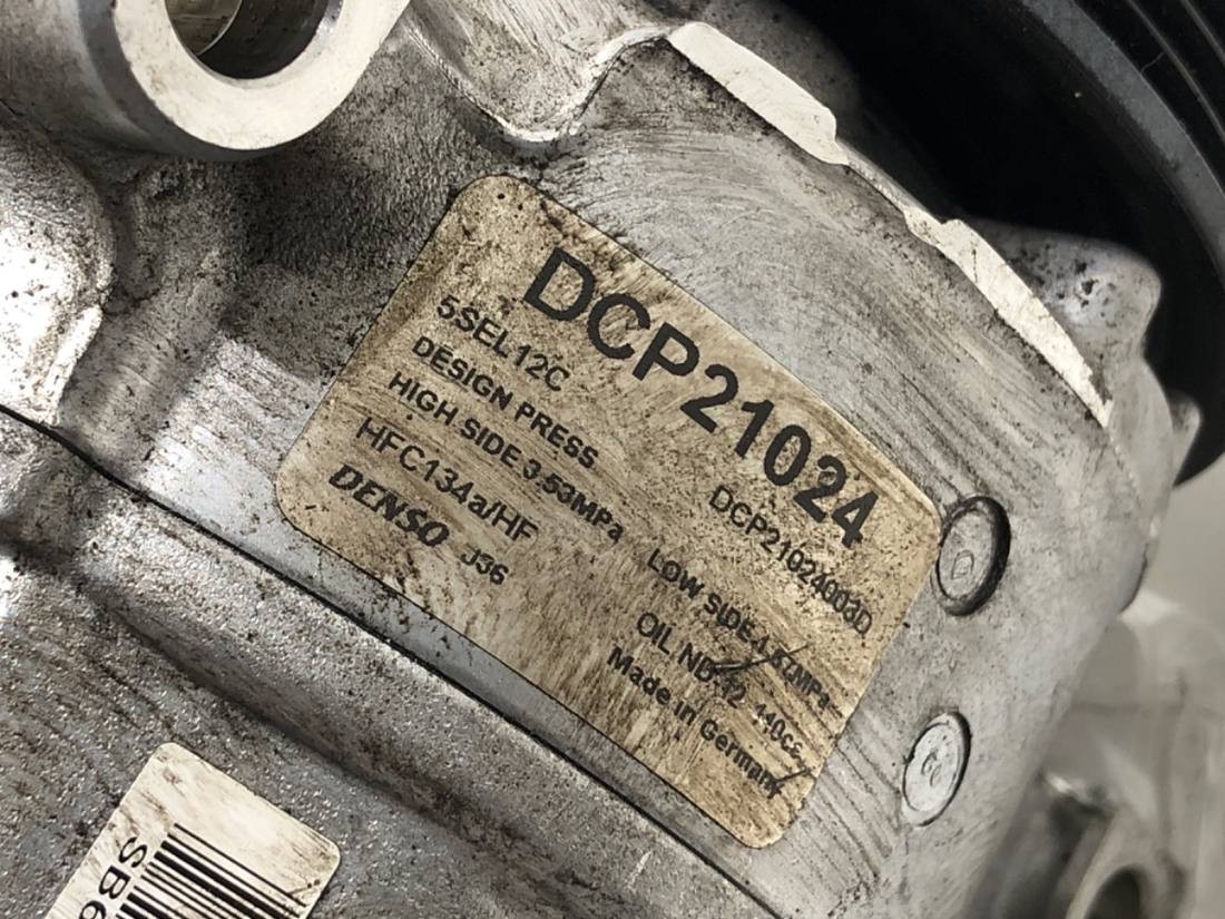 Компресор кондиціонера Citroen C4 DCP21024 — фото деталі 4
