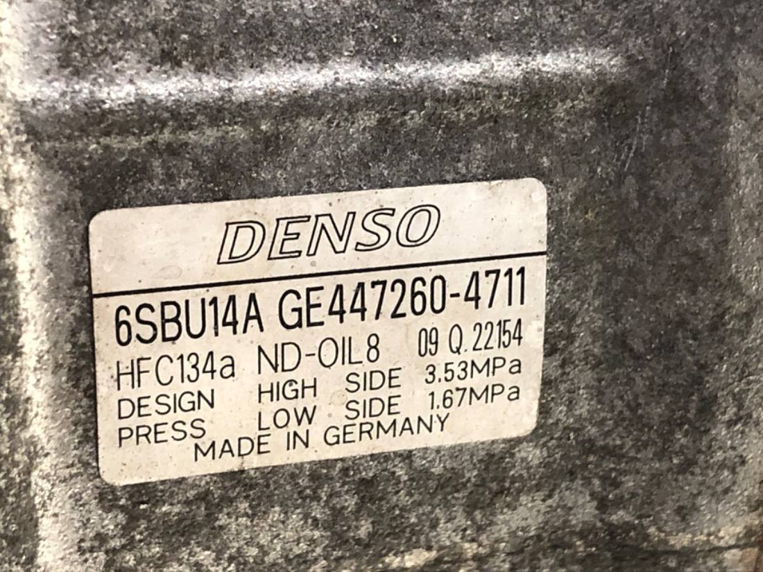 Компрессор кондиционера BMW X1 E84 447260-4711 — фото детали 5