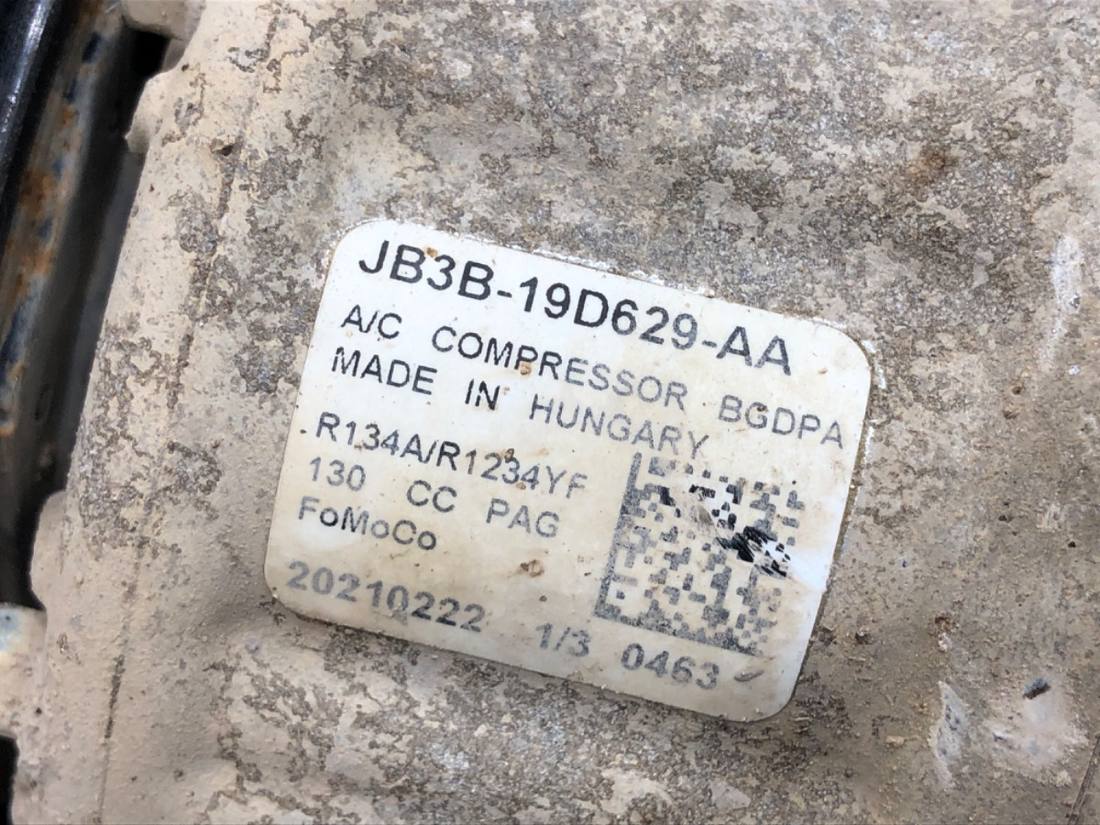 Компресор кондиціонера Ford Ranger JB3B-19D629-AA — фото деталі 4