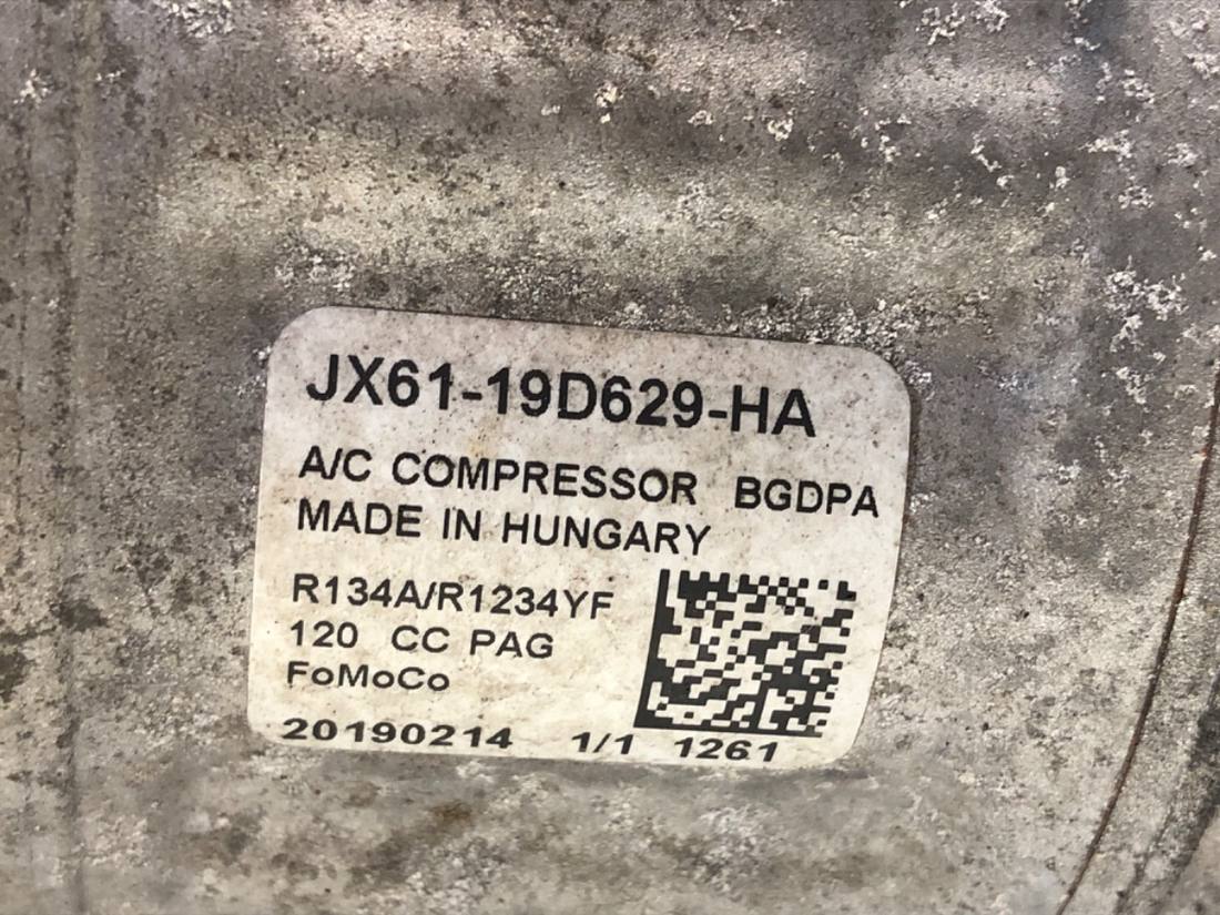 Компрессор кондиционера Ford Focus JX61-19D629-HA — фото детали 4