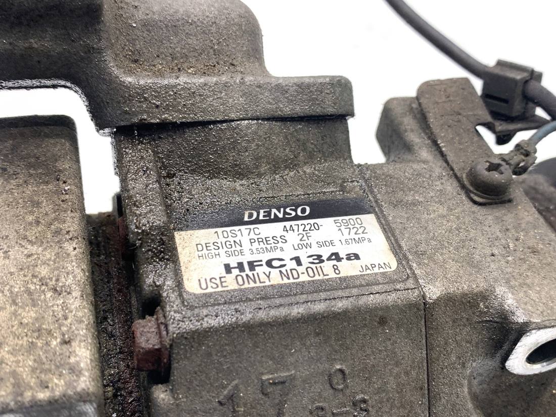 Компресор кондиціонера Honda Accord 447220-5900 — фото деталі 4