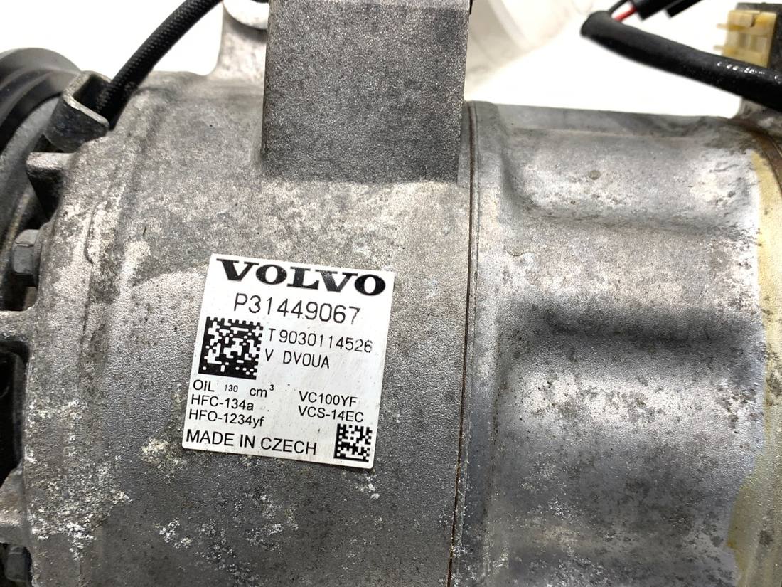 Компрессор кондиционера Volvo V60 P31449067 — фото детали 4