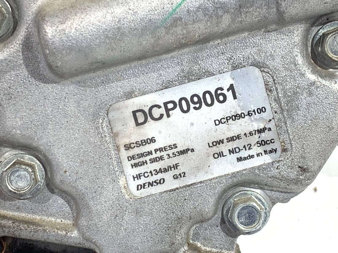 Компресор кондиціонера Fiat Bravo DCP09061 — фото деталі 4