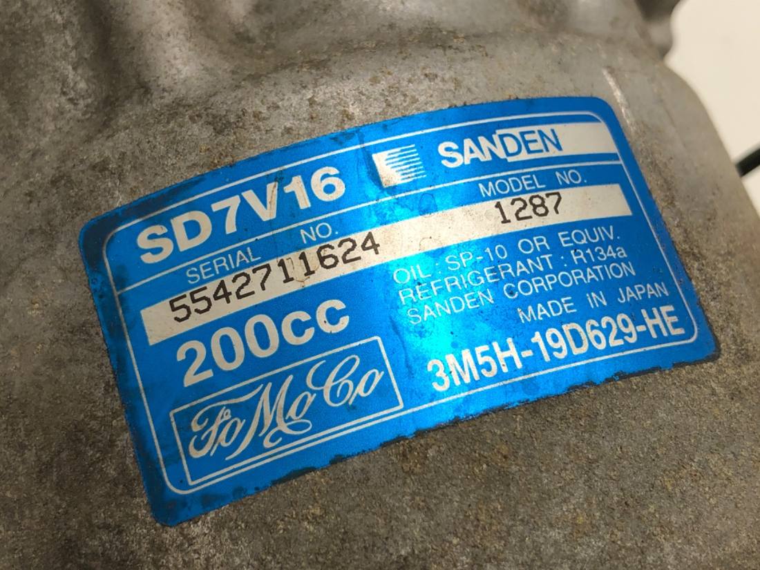 Компрессор кондиционера Volvo C30 3M5H-19D629-HE — фото детали 5