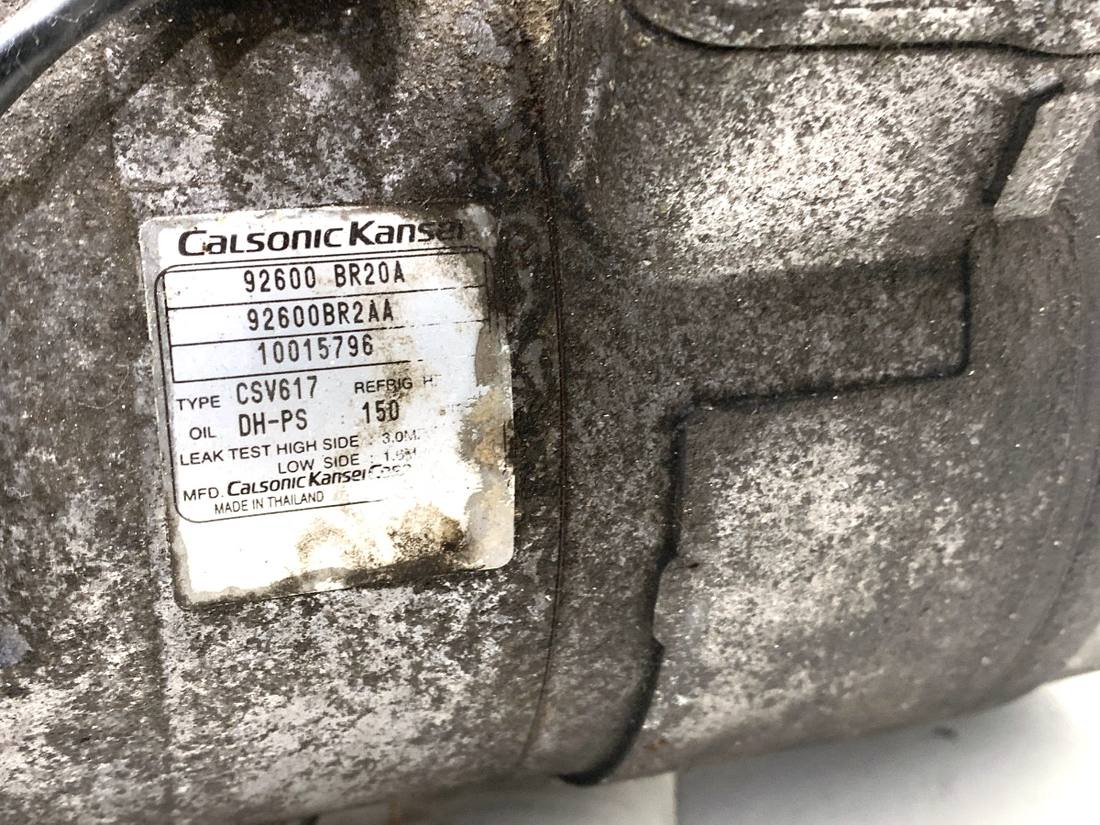 Компрессор кондиционера Nissan Qashqai 92600BR20A — фото детали 4