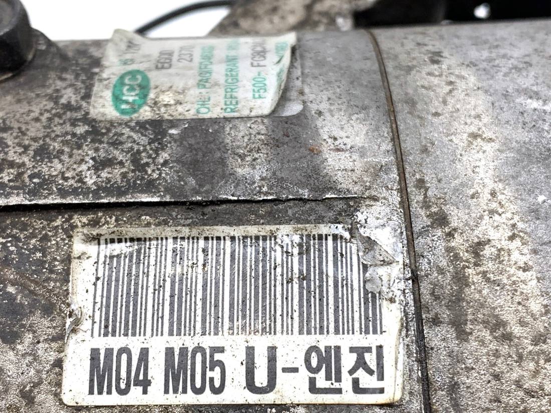 Компресор кондиціонера Kia Soul F500-FG8CA03 — фото деталі 8