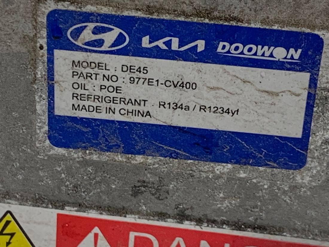 Компресор кондиціонера Kia EV6 977E1-CV400 — фото деталі 5