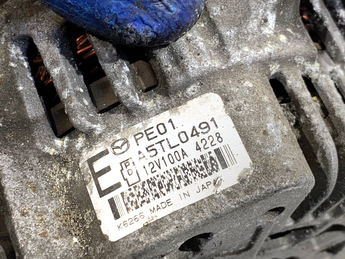Компрессор кондиционера Mazda 3 A5TL0491 — фото детали 4