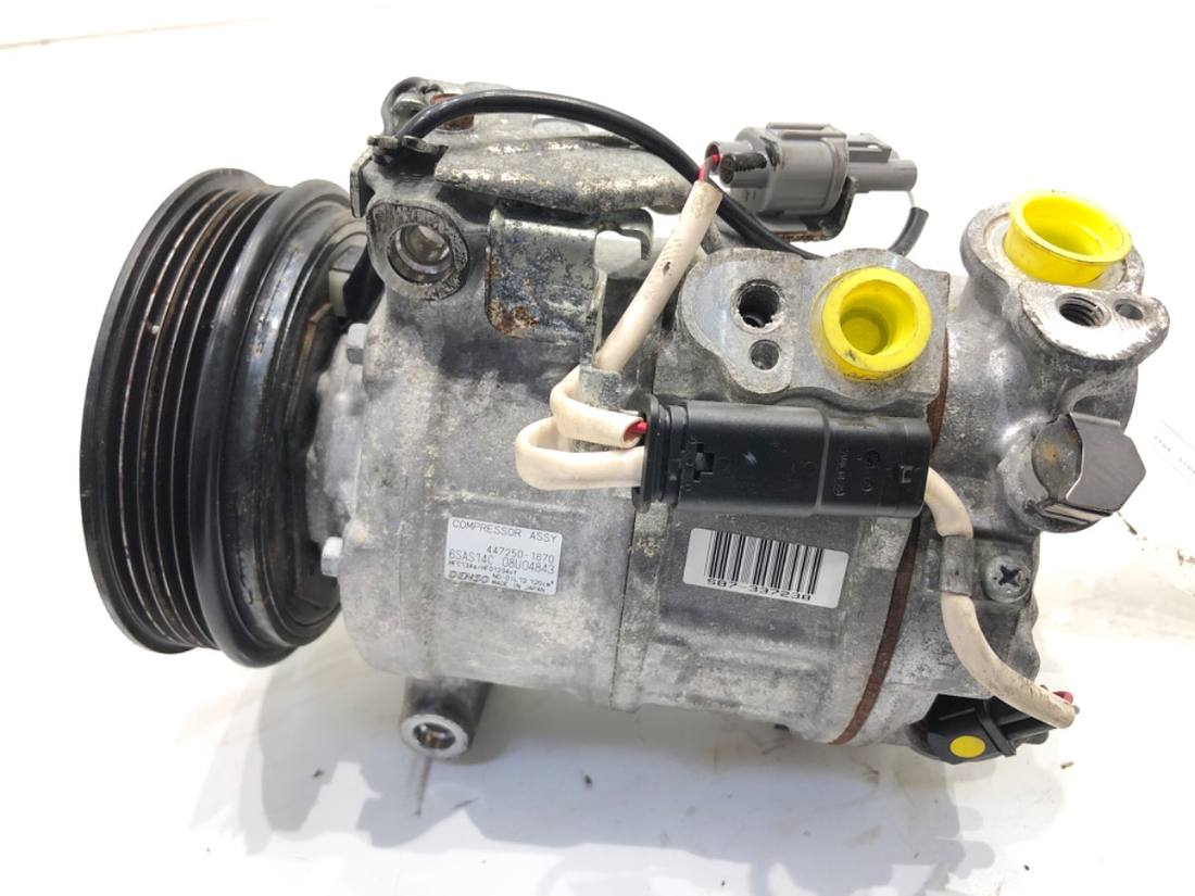 Компресор кондиціонера Mercedes GLA X156 447250-1670 — фото деталі 2