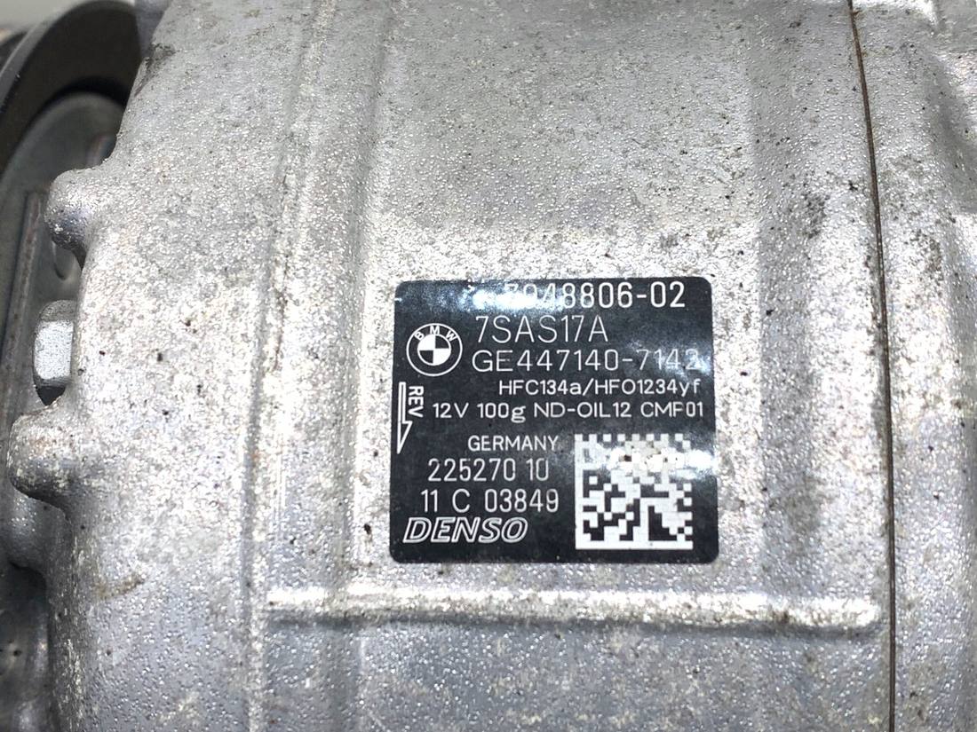 Компресор кондиціонера BMW 5 G30 7948806 — фото деталі 5