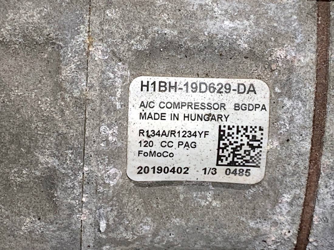Компрессор кондиционера Ford ECOSPORT H1BH-19D629-DA — фото детали 4